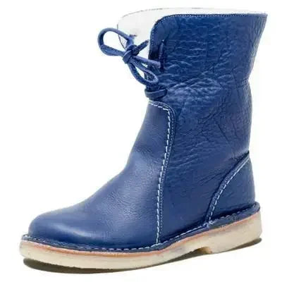 Bottes Femme Hivernales Doublées – Chaussures Élégantes avec Semelle Antidérapante