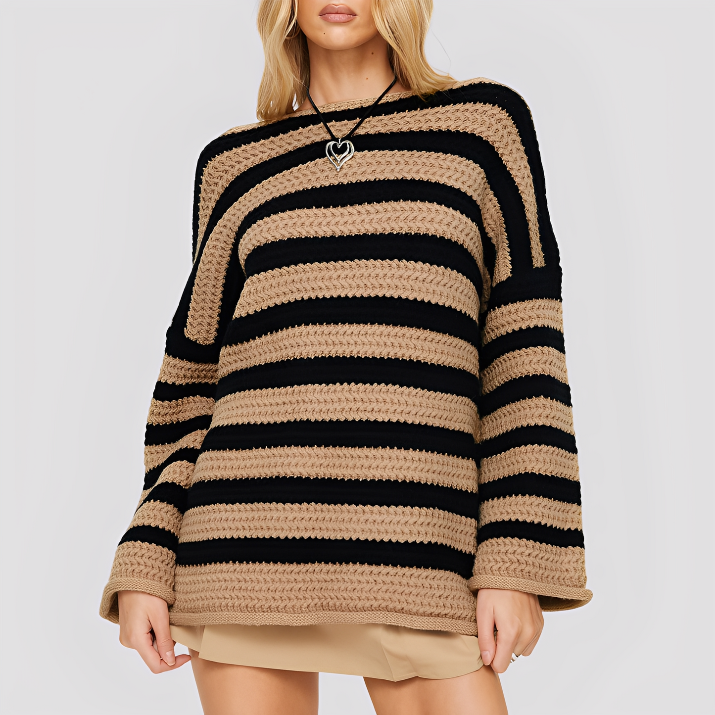 Pull Femme Confortable et Détendu pour Tous les Jours