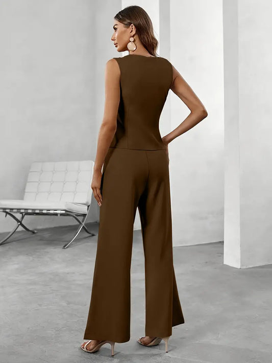 Costume Femmes Chic Deux Pièces Élégant - LuxeStyle