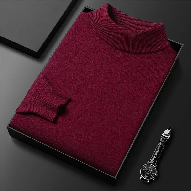 Pull Femme Laine Douce Col Rond Marine