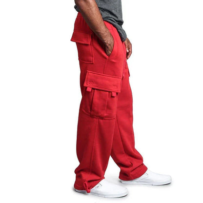 Pantalon Cargo Homme Noir Utilitaire