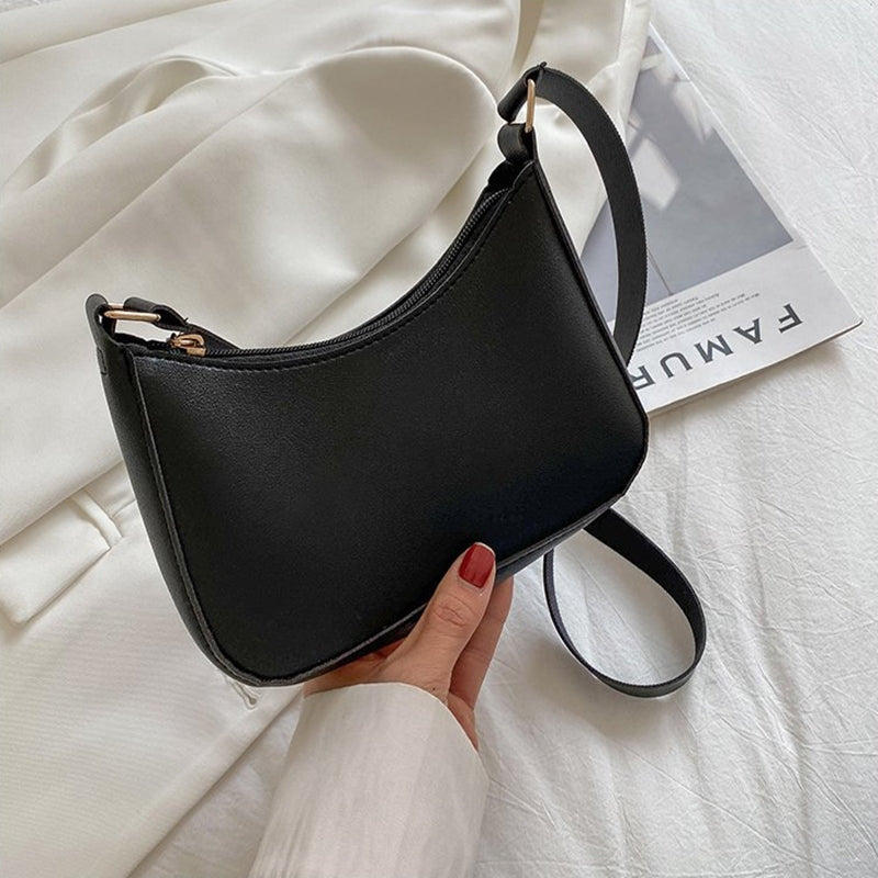 Sac à main coloré en faux cuir pour femme