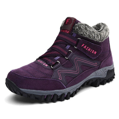 Bottines Confortables Hiver avec Doublure Chaude