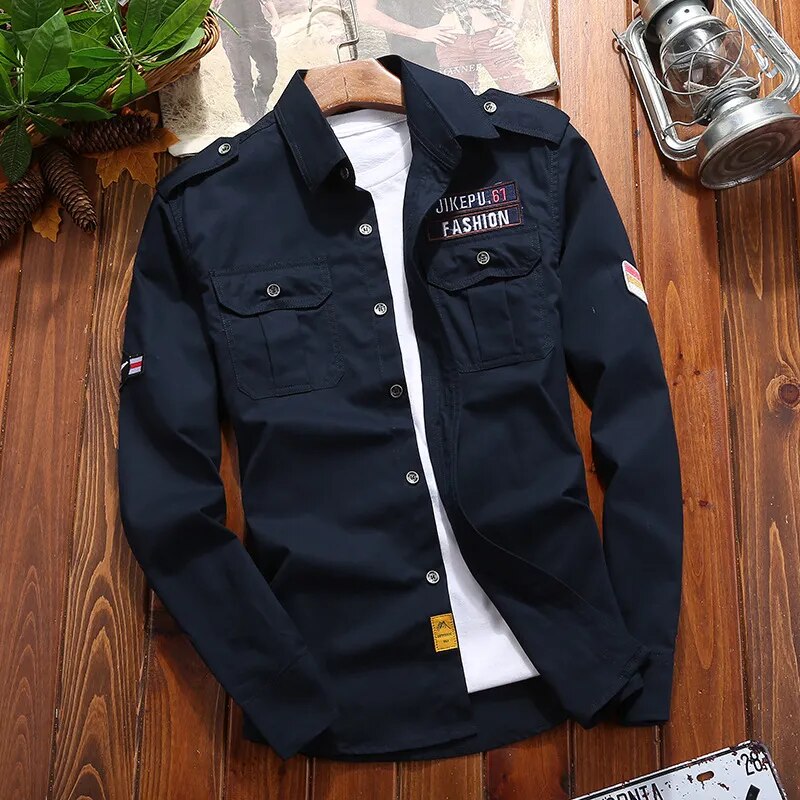 Chemise Cargo Classique pour Homme