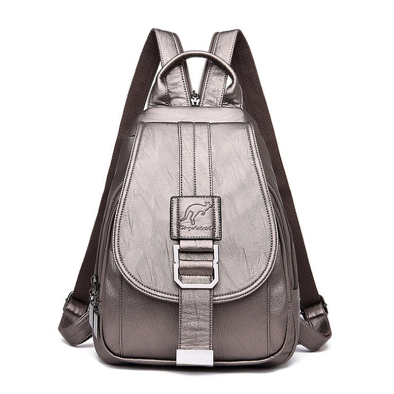 Sac à dos Cuir Classique pour Femme Élégante