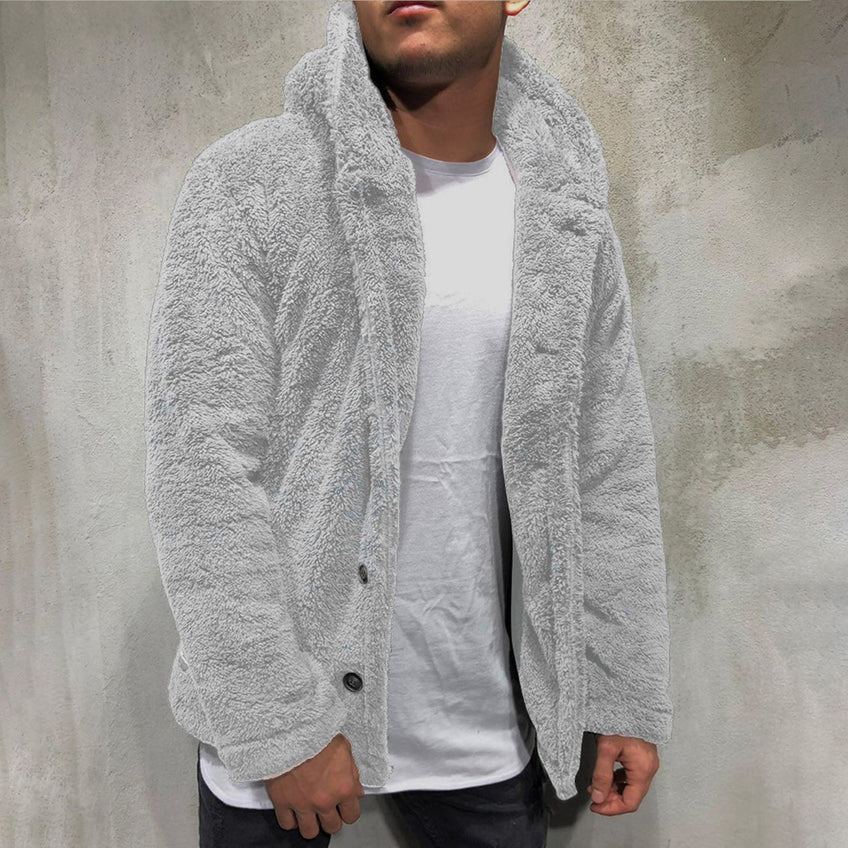 Blouson en duvet noir homme capuchon