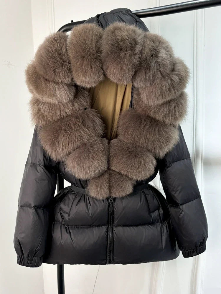 Parka Femme Hiver avec Capuche Détachable