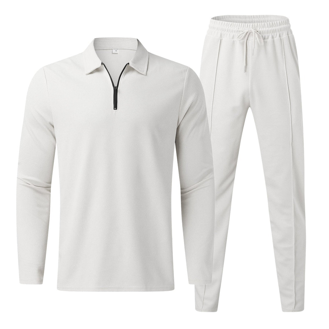 Chemise et Pantalon Slim Élégant pour Homme