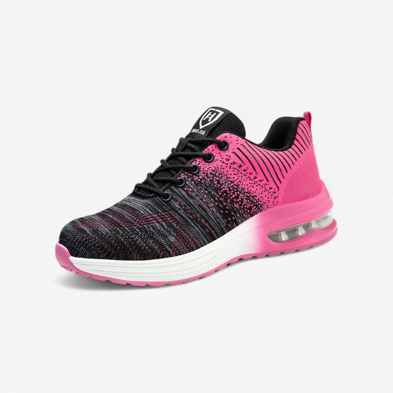 Baskets Confort Homme à Lacets et Semelle Grip