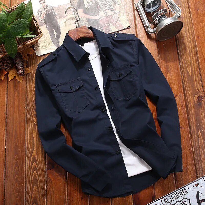 Chemise Cargo Classique pour Homme