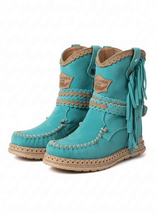 Chaussures Femme Suédoises - Sneakers Douces avec Semelle Élastique & Grip - LuxeStyle