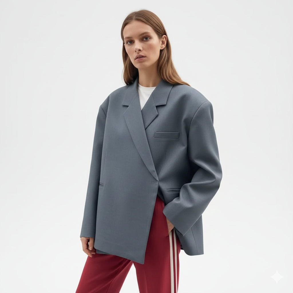 Veste Blazer Grande Taille Féminine - Élégante et Confortable pour Femme - LuxeStyle