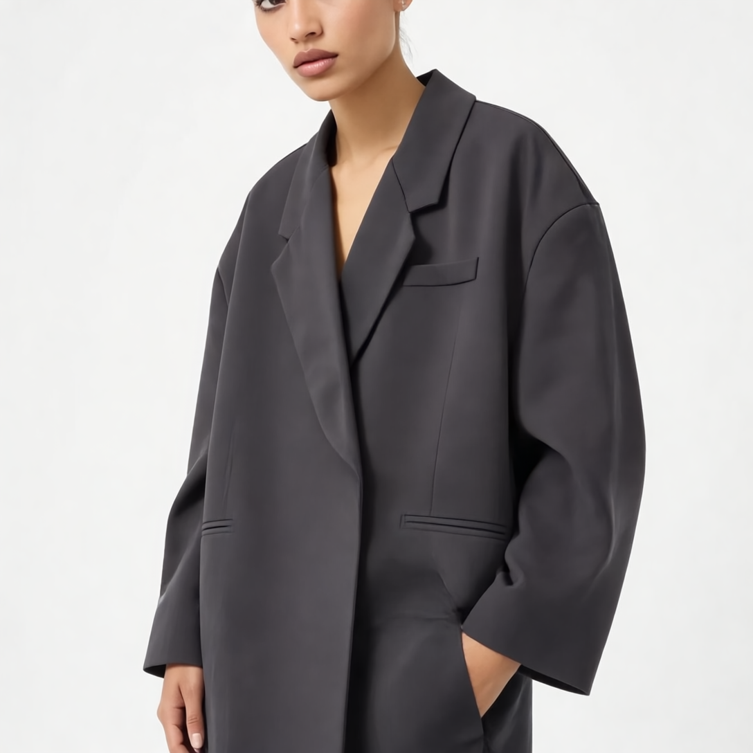 Veste Blazer Grande Taille Féminine - Élégante et Confortable pour Femme