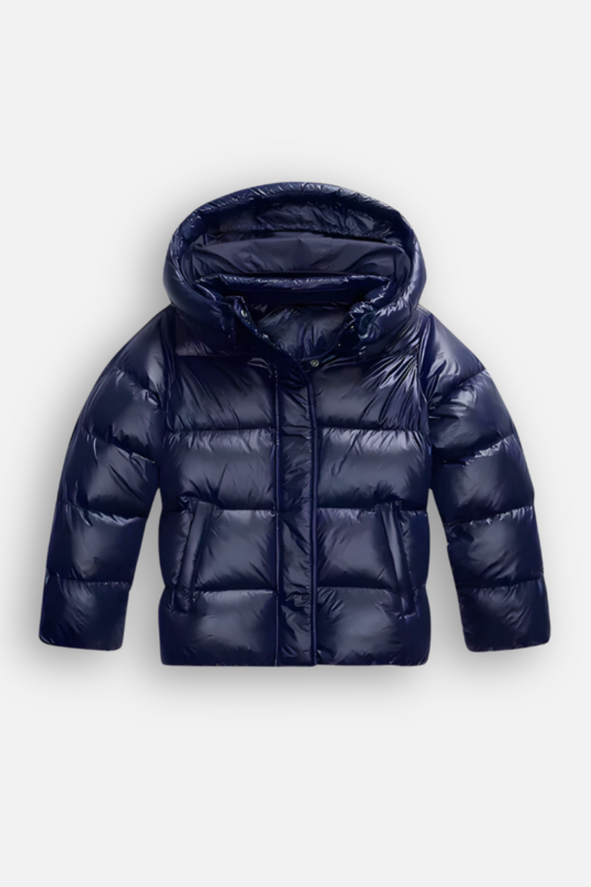 Parka noir homme matelassé
