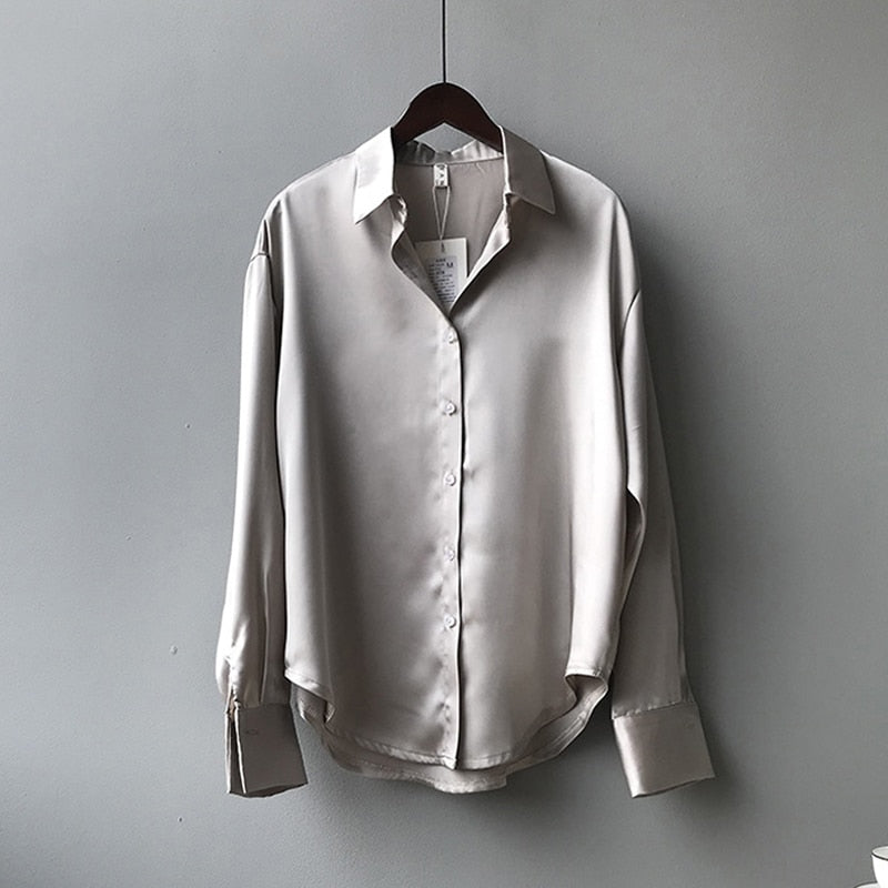 Blouse Féminine Rétro Élégante