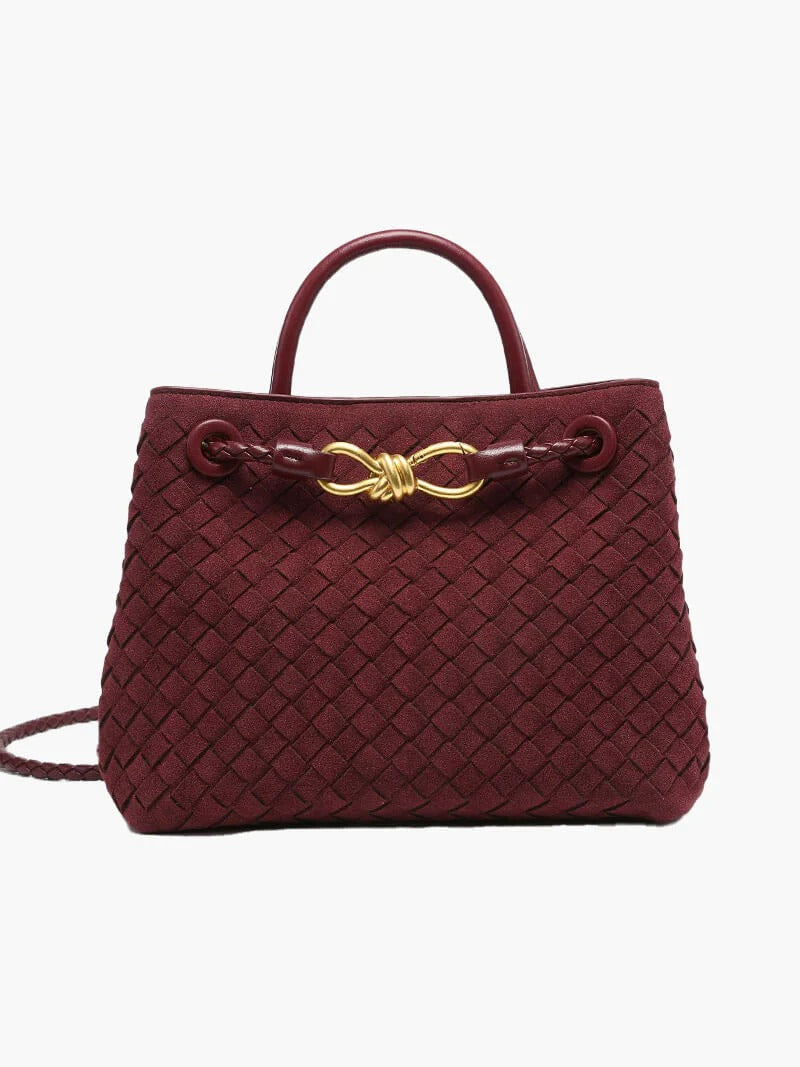 Sac à Main Femme Hiver avec Bandoulière Longue et Poignée Cuir