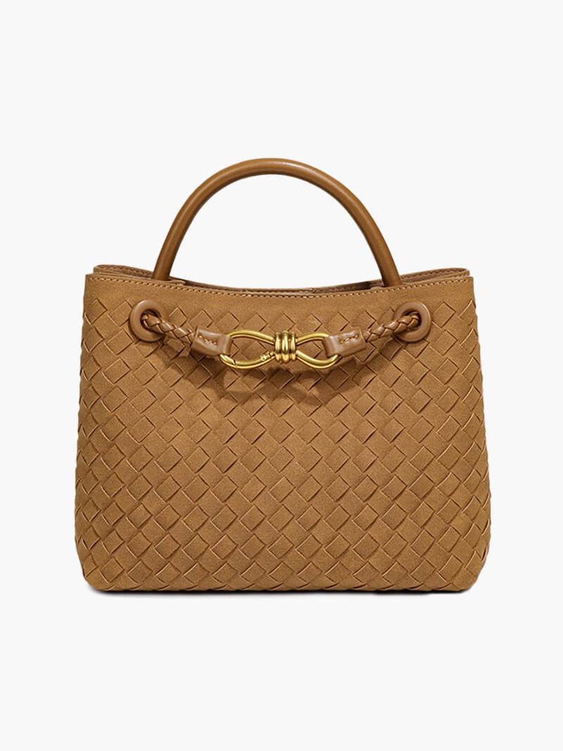 Sac à Main Femme Hiver avec Bandoulière Longue et Poignée Cuir
