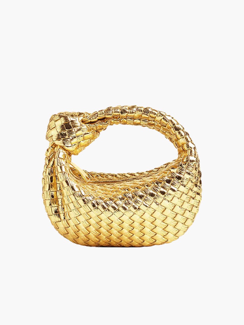 Sac à Main Chic au Motif Tressé pour Femme