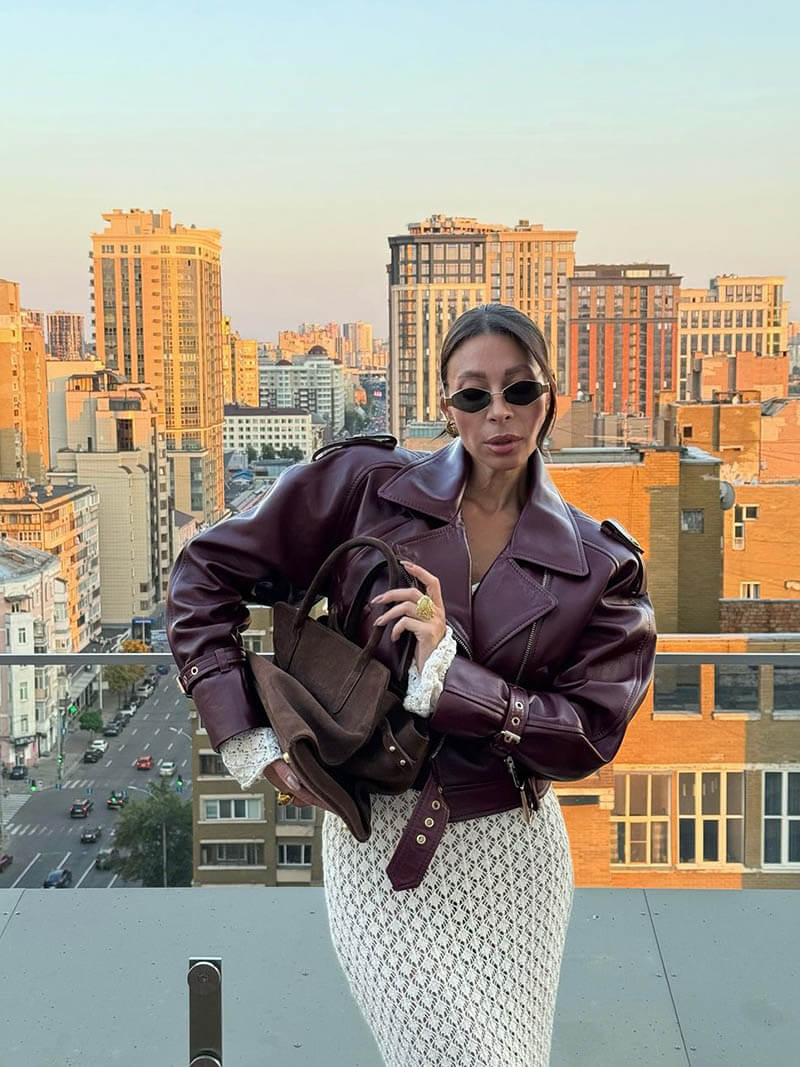 Veste femme élégante à manches longues - BlxckFR