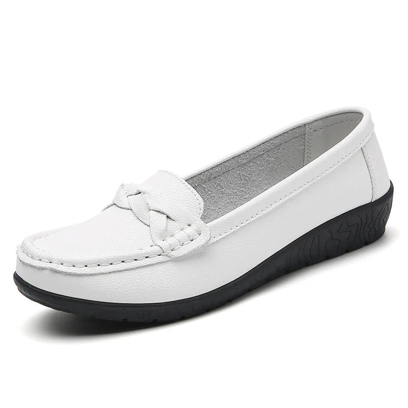SoftStep™ – Mocassins Femmes Loafers Cuir Confortables et Élégantes