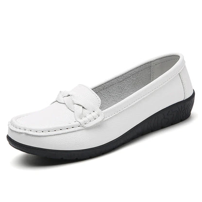 SoftStep™ – Mocassins Femmes Loafers Cuir Confortables et Élégantes
