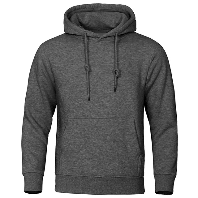 Sweat À Capuche Casual Pour Homme Avec Poche Avant