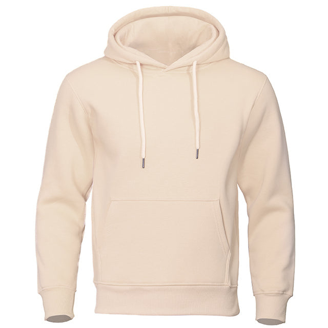 Sweat À Capuche Casual Pour Homme Avec Poche Avant