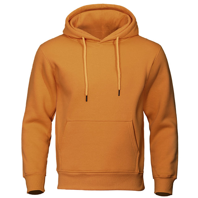 Sweat À Capuche Casual Pour Homme Avec Poche Avant