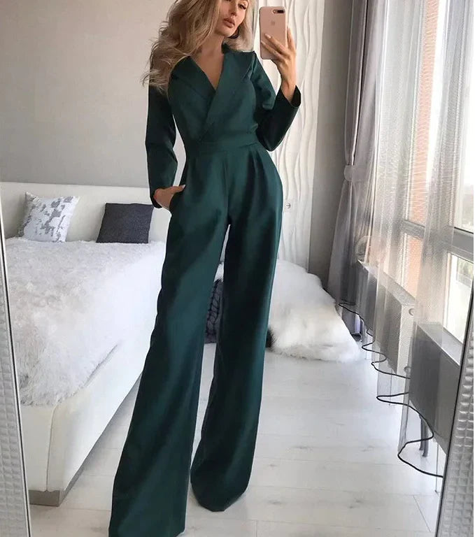 Combinaison Femme Élégante Confortable avec Taille Ajustable