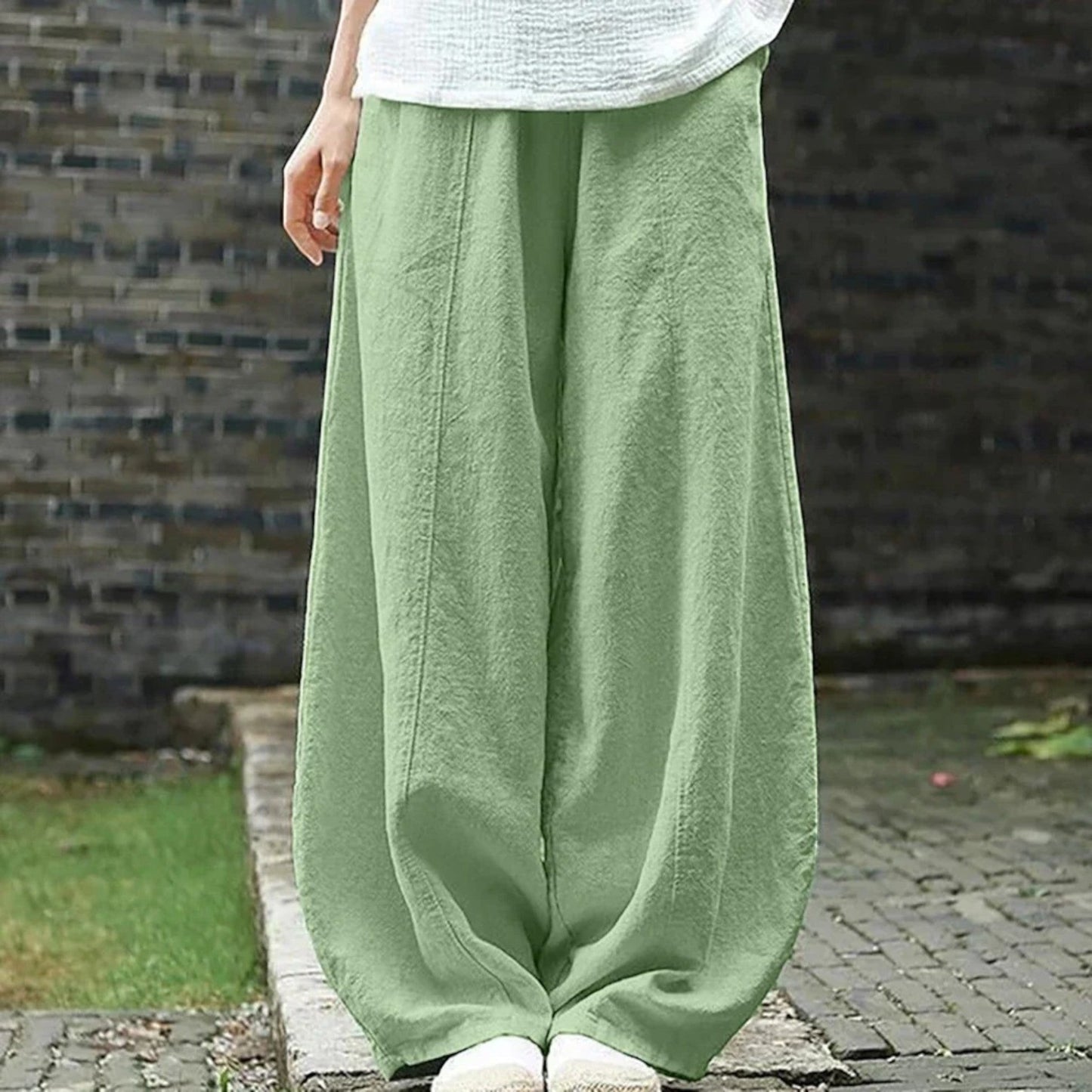 Pantalons D'été Confortables Pour Femmes | Jambes Larges
