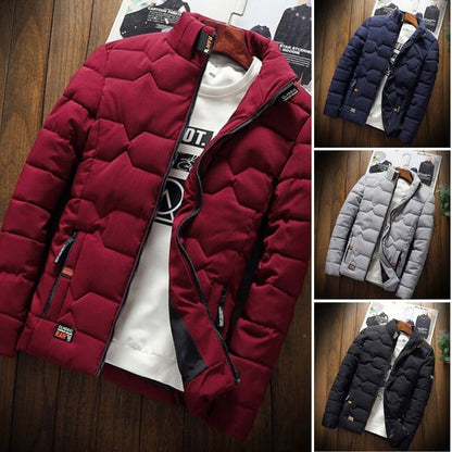Veste Doudoune Hiver Homme Zippée - LuxeStyle