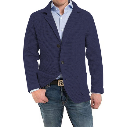 Manteau Hiver Homme Laine Beige Boutonné