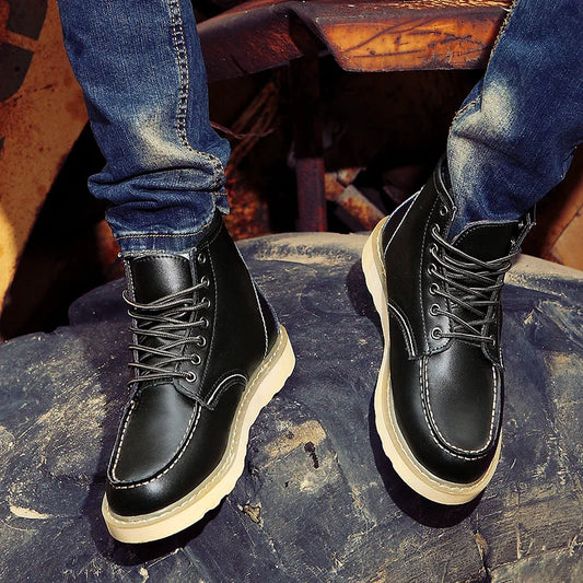 Bottes Hiver Classiques pour Homme - LuxeStyle