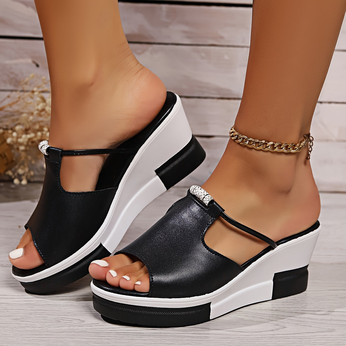 Sandales talons hauts cuir noir femme - LuxeStyle