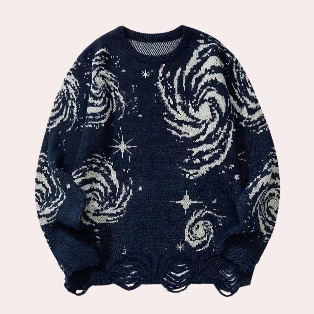 JOSHUA - Pull Tricoté Moderne pour Hommes