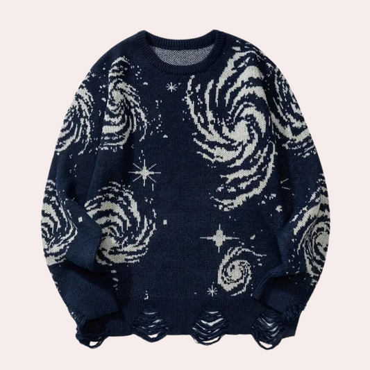 JOSHUA - Pull Tricoté Moderne pour Hommes