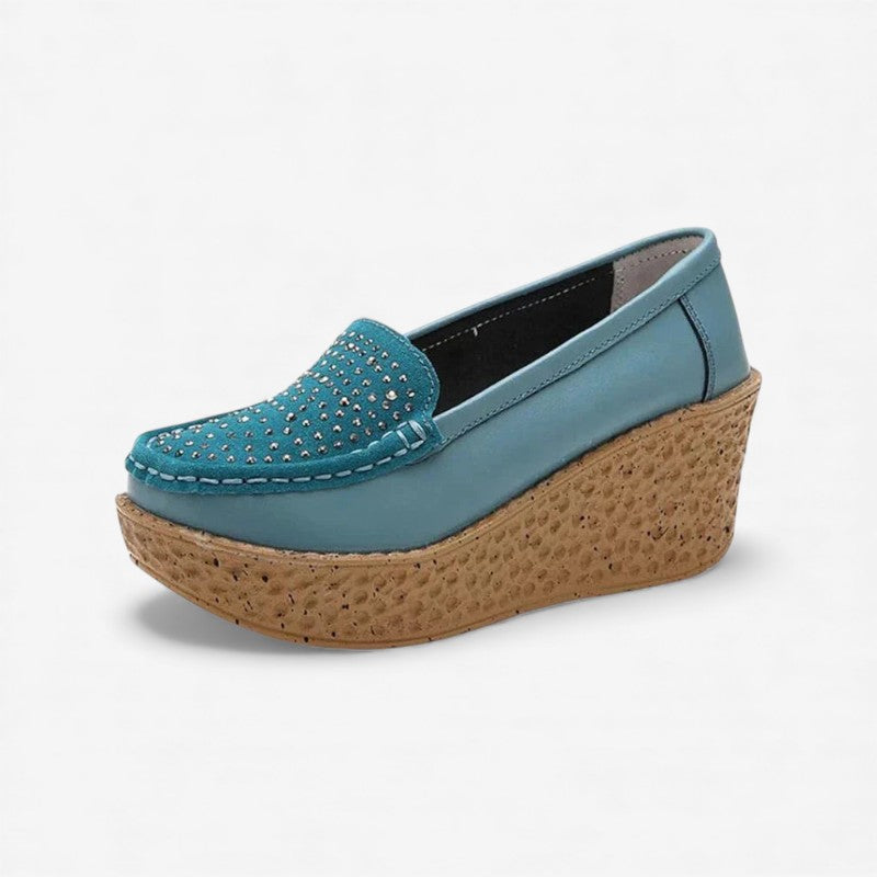 Chaussures Chic Découpe Cristalline Comfort