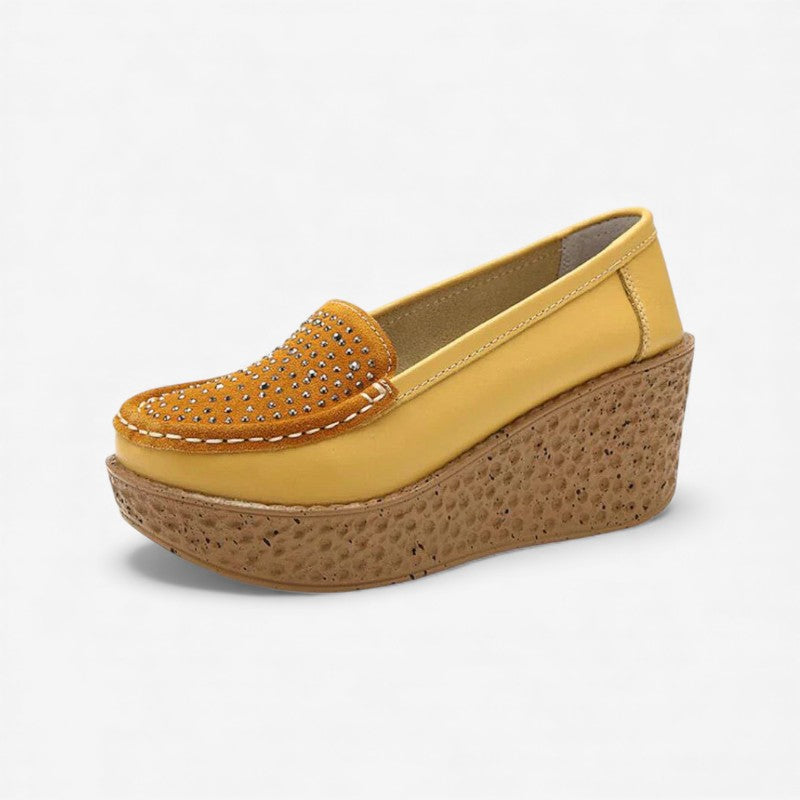 Chaussures Chic Découpe Cristalline Comfort - LuxeStyle