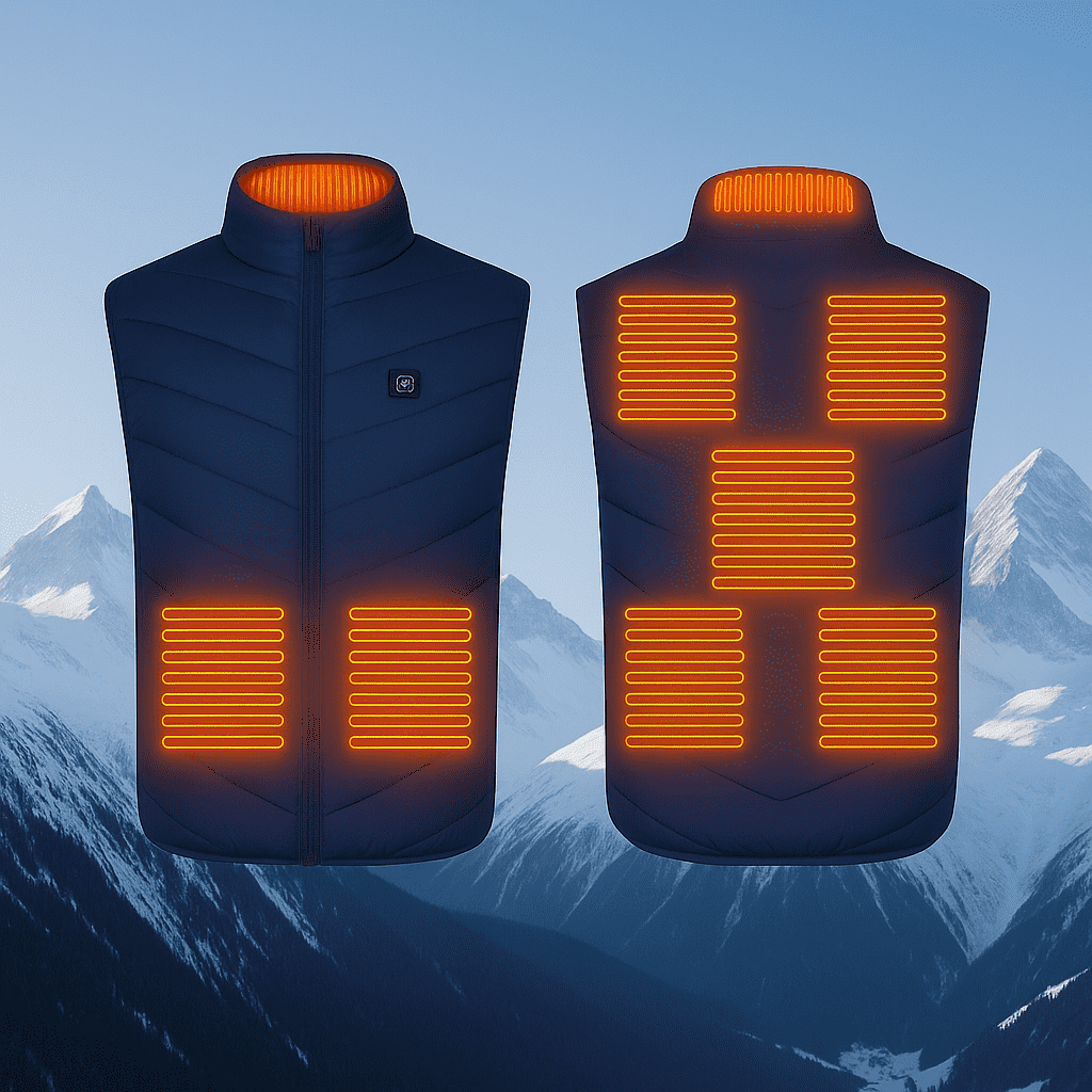 ThermiVest™ – Veste Chauffante Unisexe Rechargeable