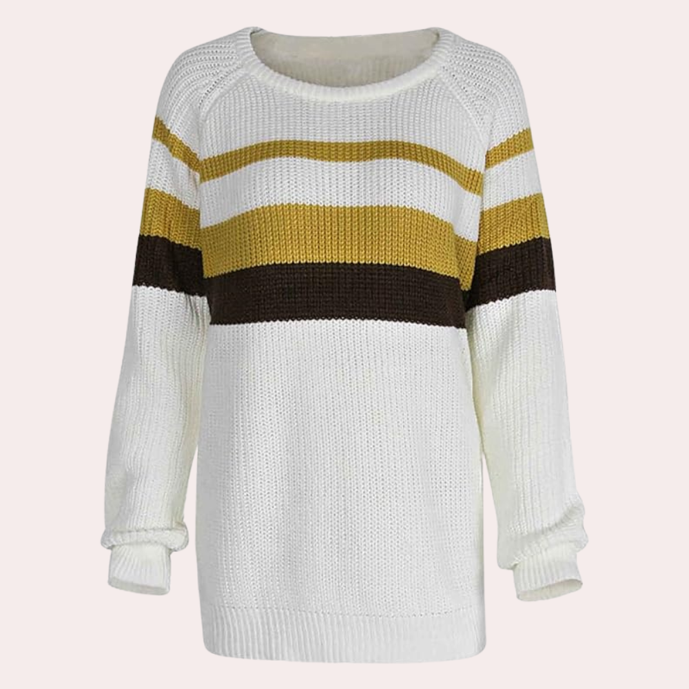FREDA - Pull tricoté à la mode pour les femmes
