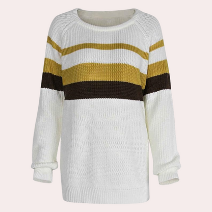 FREDA - Pull tricoté à la mode pour les femmes