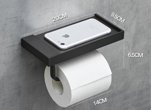 Support de Papier Toilette Design et Rangement Intérieur