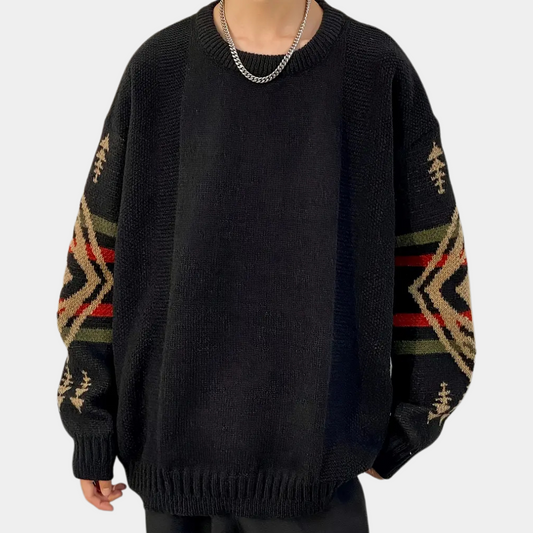 PAULO - Pull Tricot Stylisé pour Hommes