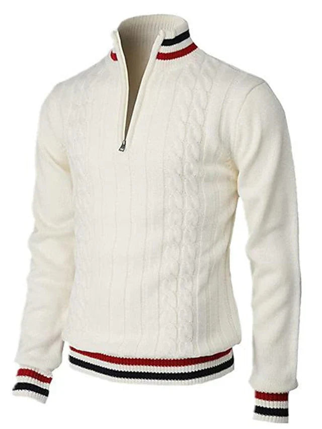 Pull à Fermeture Éclair pour Homme au Quotidien - LuxeStyle