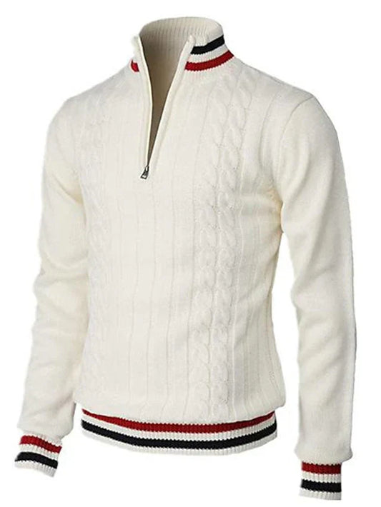 Pull à Fermeture Éclair pour Homme au Quotidien - LuxeStyle