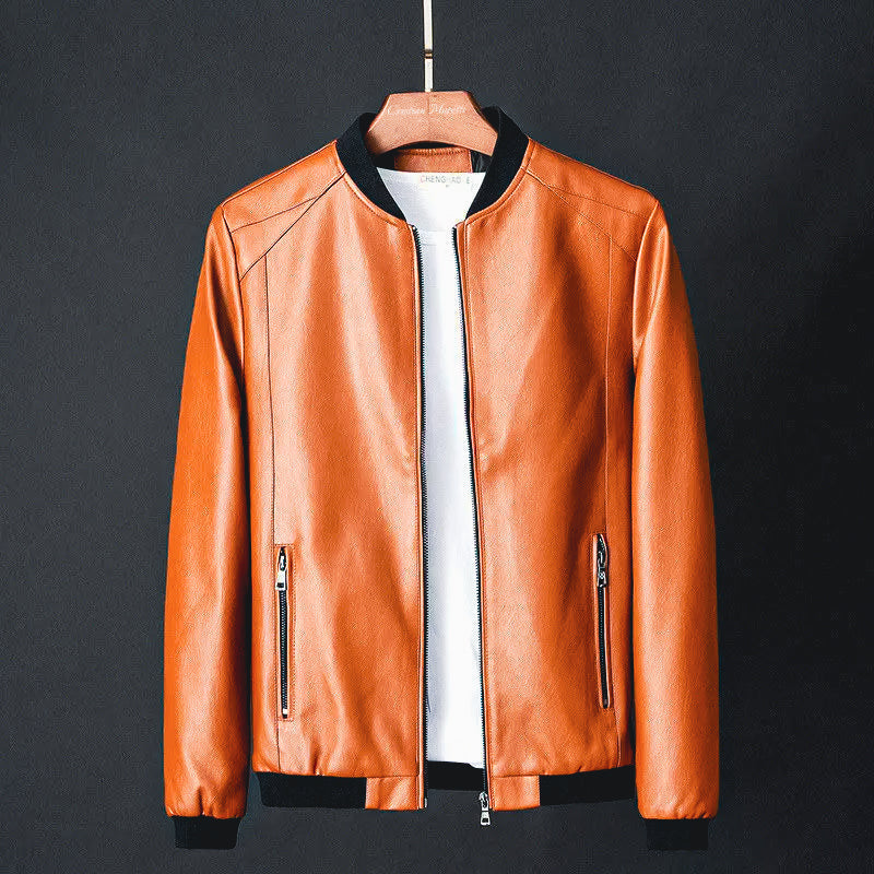 Veste Cuir Homme Classique et Résistante au Look Éternel - LuxeStyle