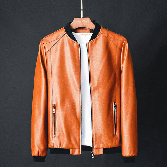 Veste Cuir Homme Classique et Résistante au Look Éternel - LuxeStyle