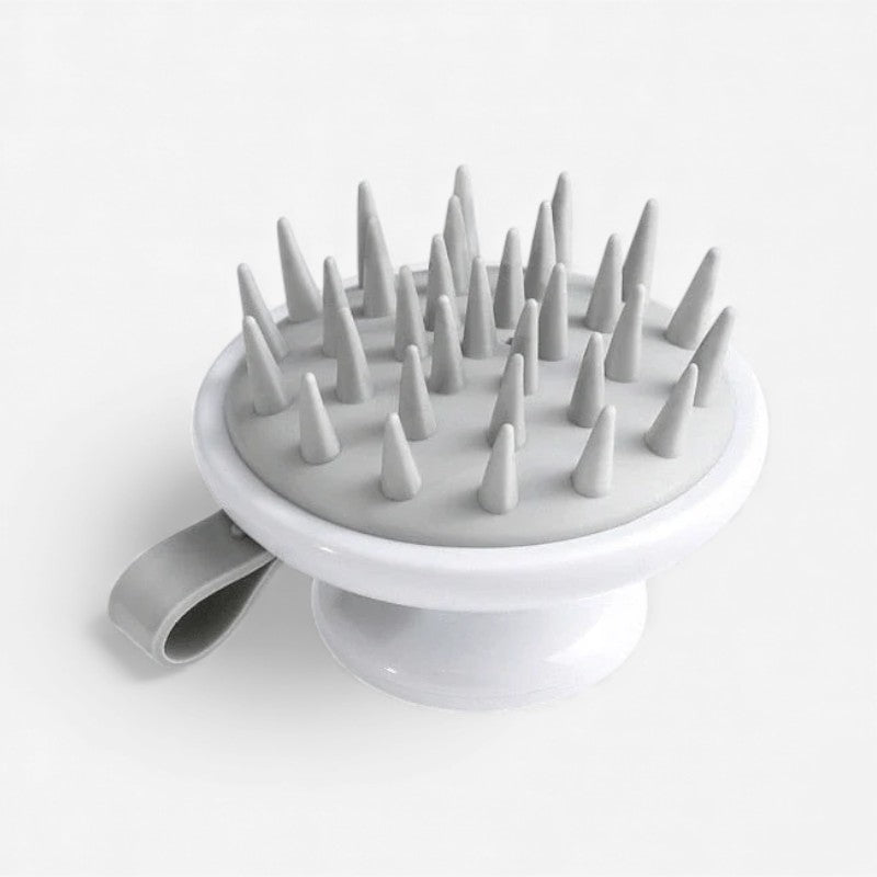 Brosse de massage douce pour cuir chevelu