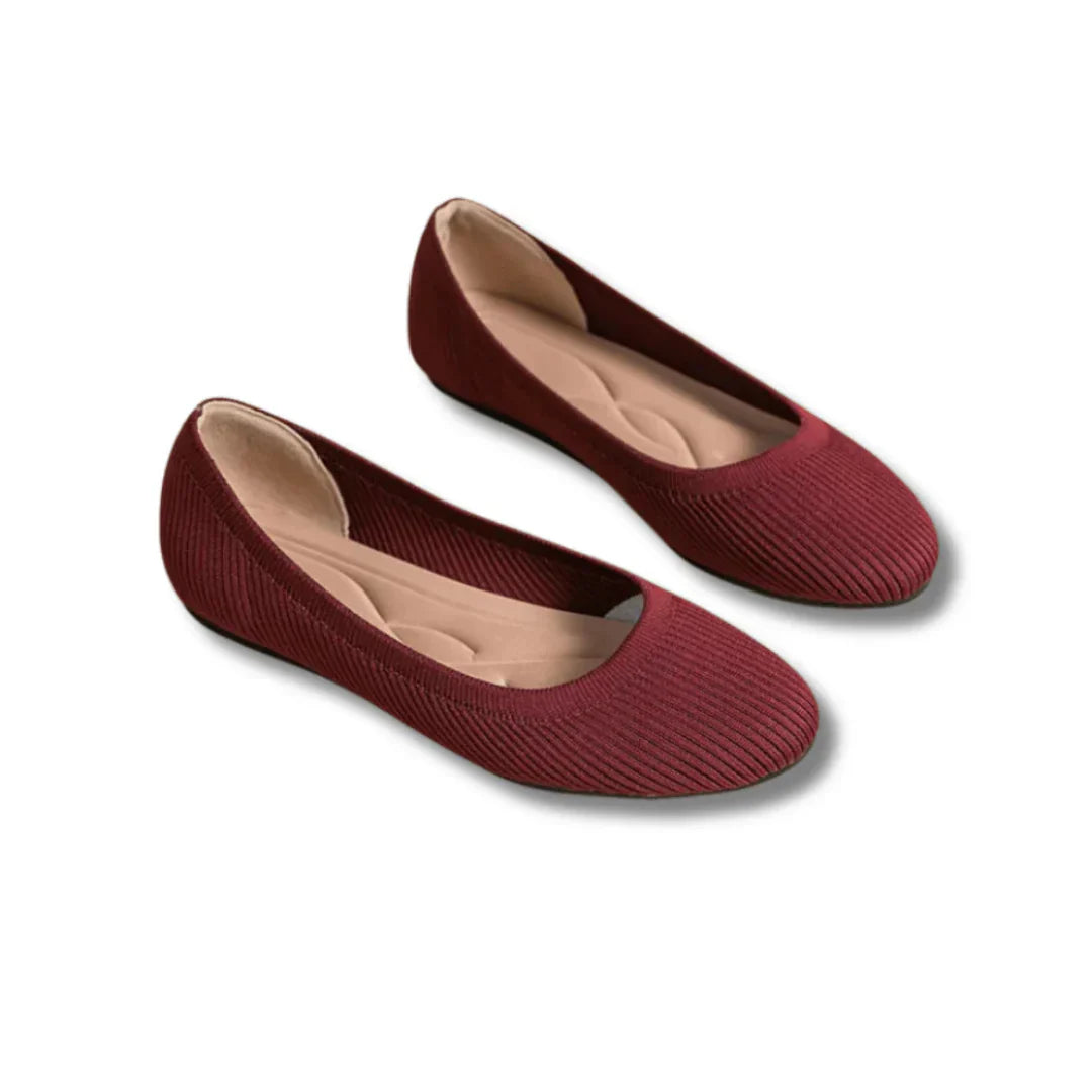 Chaussures Plates Femmes Douces en Maille