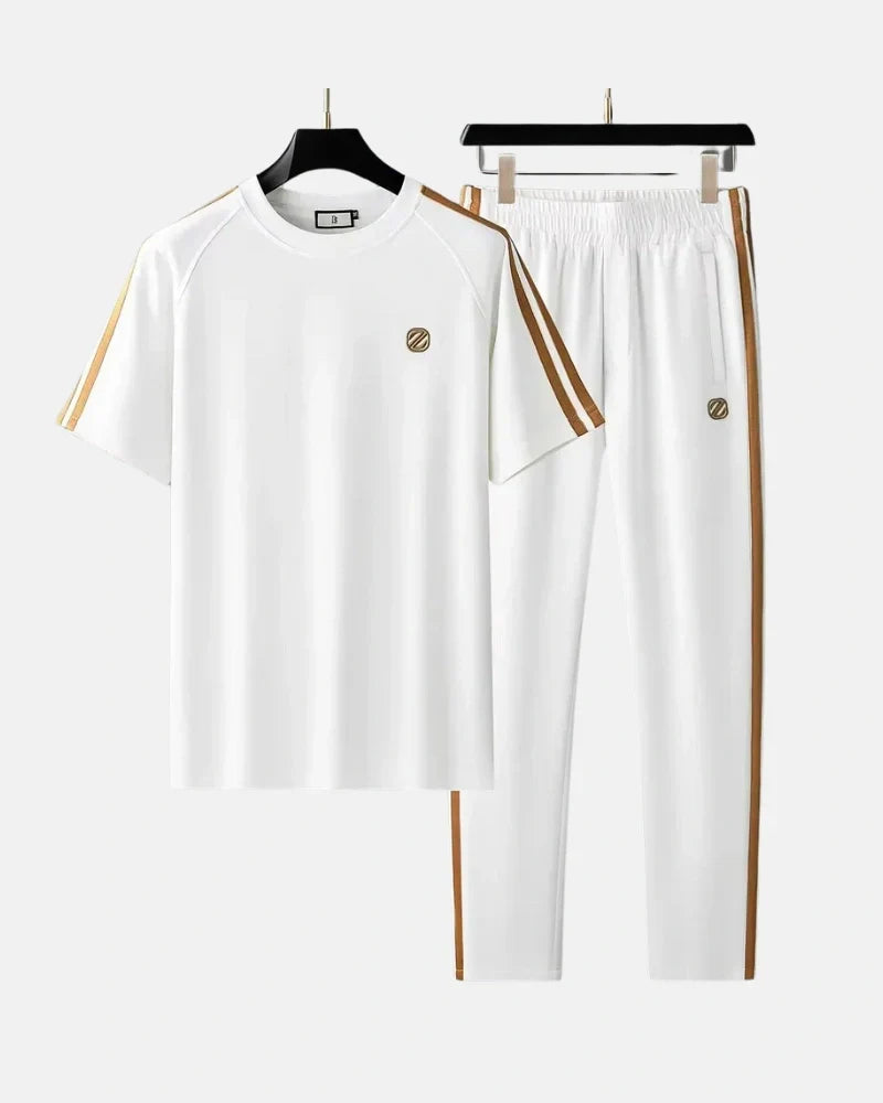 Costume Décontracté Homme Manches Courtes